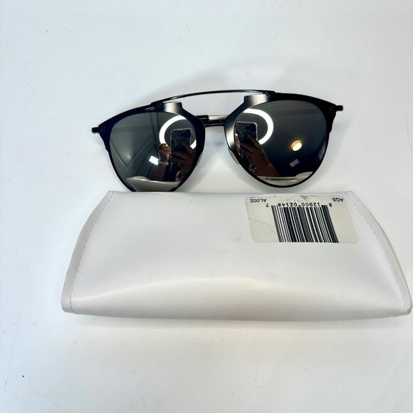 Aquaswiss AQS ALFIE 52MM Aviator Black Sunglasses with Case - Picture 11 of 11